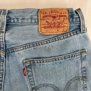 Levi's Light Blue 501 Denim Jeans 32x34 (unisex)
